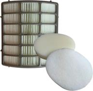 🦈 shark xff80 hepa style filter replacement - foam & felt filter included - compatible with shark xhf80, nv-80, uv420, uv440 - bulk pack of 3 filters логотип