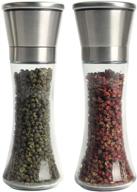 salt pepper spice grinder adjustable logo