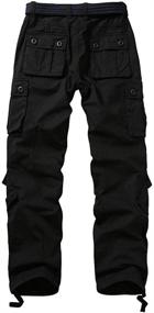 img 3 attached to 👖 AKARMY Women's Cargo Pants - Pockets, Outdoor Casual Ripstop Military Combat Work Pants