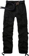 👖 akarmy women's cargo pants - pockets, outdoor casual ripstop military combat work pants logo