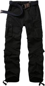 img 4 attached to 👖 AKARMY Women's Cargo Pants - Pockets, Outdoor Casual Ripstop Military Combat Work Pants