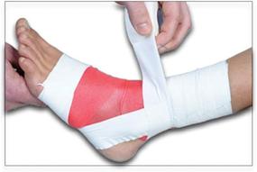 img 1 attached to FAZ Athletic Underwrap Pre Wrap Perfect