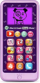 img 3 attached to 📱 LeapFrog Count Emoji Phone Purple: Unlock Learning Fun with Emojis
