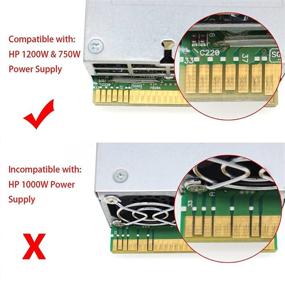 img 2 attached to 💡 S-Union Ethereum ETH ZEC Блок питания для майнинга 12V GPU/PSU плата для разводки + 12шт 16AWG PCI-E 6Pin to 6+2Pin кабели 27.5 дюймов длиной (70 см, включая 5 нейлоновых хомутов)