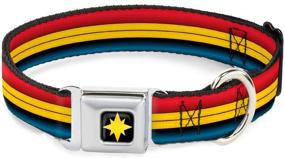 img 4 attached to Collar Seatbelt Buckle Captain Marvel