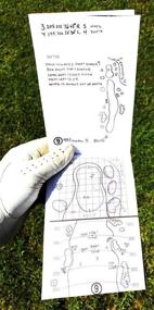img 3 attached to 🏌️ Emblemedia Golf Yardage Book (4 Pack): PGA Blank Template | USGA Conforming | Made in USA - Ultimate Golf Course Companion