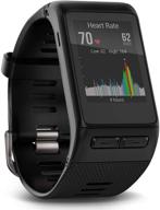 🖤 black garmin vivoactive hr gps smart watch - regular fit, ww logo