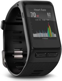 img 4 attached to 🖤 Black Garmin Vivoactive HR GPS Smart Watch - Regular Fit, WW