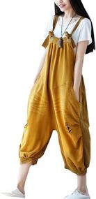 img 3 attached to Flygo Women's Clothing: Overalls Jumpsuits Rompers for Women's Fashion