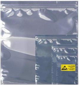 img 4 attached to 🛍️ 40pcs of Daarcin Anti Static Resealable Bags - Mixed Sizes (11x13in/28x33cm), Including Antistatic Labels for Hard Drive HDD and Electronic Device