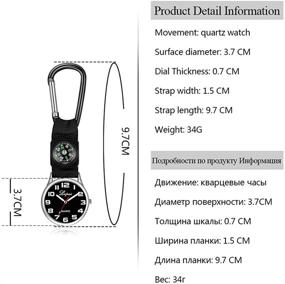 img 3 attached to 🔑 Кварцевые спортивные унисекс-новинки для женщин: стильное сочетание функциональности и моды