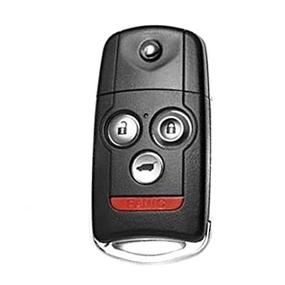 img 4 attached to 🔑 High-Quality Keyecu Replacement Remote Key Fob 4 Button for Acura TL TSX ZDX FCC ID:MLBHLIK-1T