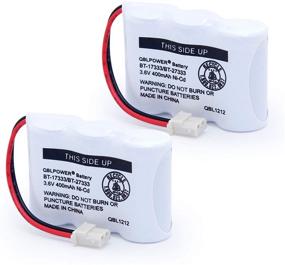 img 4 attached to QBLPOWER Rechargeable Battery Pack of 2 - BT-17333 BT-27333 Handset Telephone 🔋 Battery 2/3AA 3.6V NI-CD Compatible with Cordless Phones: BT17333, BT27333, BT-17233, BT17233, BT-163345, CS5121