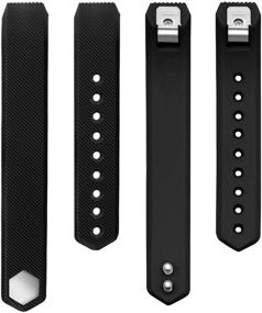 img 3 attached to 🏋️ POY Compatible Bands for Fitbit Alta/Alta HR - Stylish, Adjustable Sport Wristbands for Men and Women