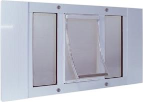 img 3 attached to Ideal Pet Products Aluminum Sash Window Pet Door: Convenient Access Solution for Your Furry Friend