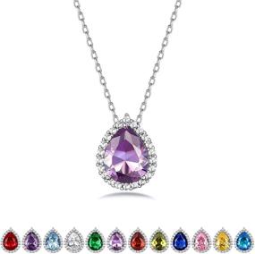 img 4 attached to Bestyle Flattering Alexandrite Necklaces Hypoallergenic