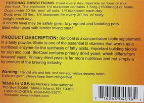 img 2 attached to Enhance Your Horse's Coat with Nickers Bio Coat Concentrated Biotin Supplement - 16 oz