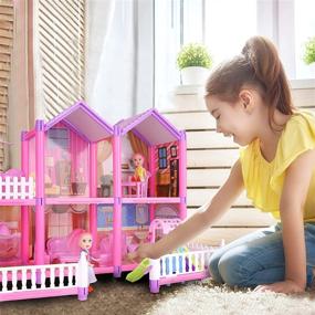 img 2 attached to 🏠 Dollhouse Dreamhouse: Furnishings and Accessories for the Perfect Miniature Home