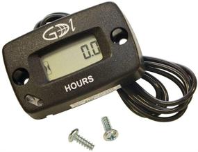 img 3 attached to ⏰ Stens 435-705 Hour Meter: Accurate & Sleek Black Design