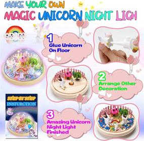 img 1 attached to 🦄 YOFUN Unicorn Gifts for Girls - Unicorn Favored