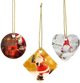 img 1 attached to Sublimation Pendants Ornament Christmas Valentines