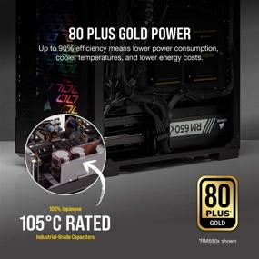 img 2 attached to Источник питания Corsair RMX Series RM850x 850W 80+ Gold с полностью модульной конструкцией (CP-9020180-NA) - эффективная и надежная производительность для вашего ПК