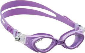 img 4 attached to 🦀 Cressi Silicone Swim Goggles for Kids ages 3-7 | CRAB Edition | Quality since 1946