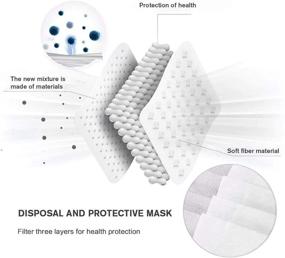 img 2 attached to 😷 Occupational Health & Safety Products: Individually Disposable, Breathable, and Comfortable Protection