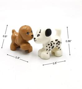 img 1 attached to 🐱 Building Friends Kitten: Endearing Animal Figures for Imaginative Play