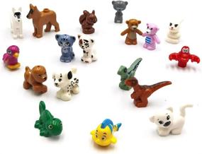 img 3 attached to 🐱 Building Friends Kitten: Endearing Animal Figures for Imaginative Play