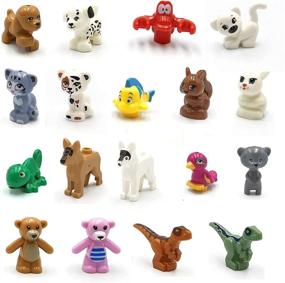 img 4 attached to 🐱 Building Friends Kitten: Endearing Animal Figures for Imaginative Play