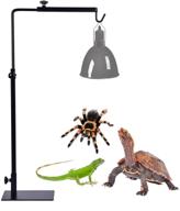 🐍 versatile reptile lamp stand - adjustable floor light support for amphibians, lizards, turtles, snakes, and other cold-blooded animals logo