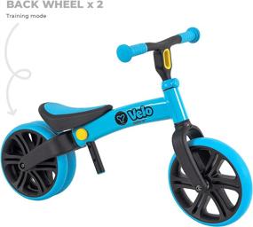 img 3 attached to 🚲 Yvolution Y Velo Junior Toddler Balance Bike: Best No-Pedal Training Bike for Kids 18 Months to 3 Years - 9 Inch Wheel