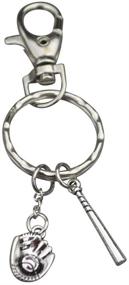 img 2 attached to Коллекция Infinity Baseball Keychain Jewelry