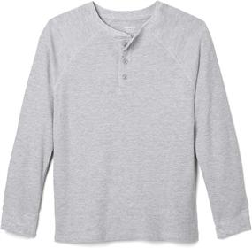 img 1 attached to French Toast Little Thermal T Shirt Boys' Clothing