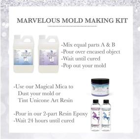 img 1 attached to 🔧 Effortless Mold Making Kit: Marvelous Liquid Silicone Rubber (8lbs)
