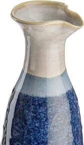 img 3 attached to 🏰 Authentic Castle Arch Pottery Wine Jug: Handcrafted in Ireland, 600ml Volume, 8 Inches Height, Celtic Spiral Symbol (Blue)