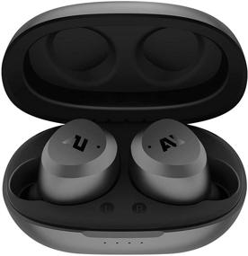 img 4 attached to 🎧 Ausounds AU-Stream Hybrid True Wireless Earbuds: Premium Active Noise Cancelling, Touch Controls, Wireless Charging, Gray