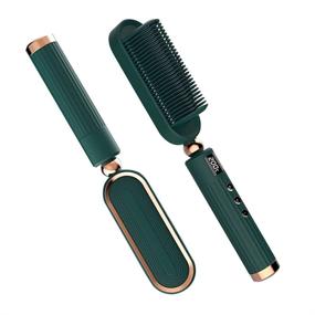 img 4 attached to Straightener Anti Scald Temperature Frizz Free Professional