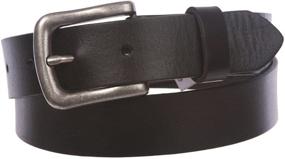 img 2 attached to Grain Vintage Genuine Leather Brown Men's Accessories in Belts