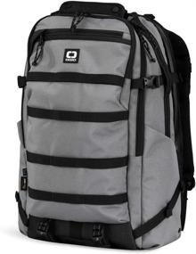 img 1 attached to OGIO Convoy Laptop Backpack Charcoal