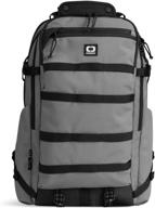 ogio convoy laptop backpack charcoal логотип