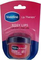 💋 revive and nourish your lips with vaseline lip therapy rosy lips flavor - perfect for dry and chapped lips - 0.25 oz (7g) logo