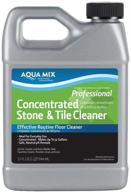 🧼 aqua mix concentrated stone and tile cleaner: your ultimate 32 oz solution for effective routine floor cleaning logo