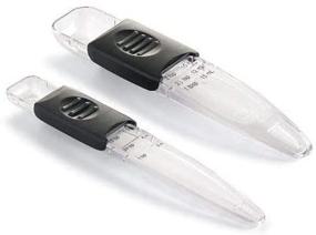 img 4 attached to Pampered Chef Adjustable Measuring Spoons 🥄 Set - #2258 - Accurate Culinary Measurements