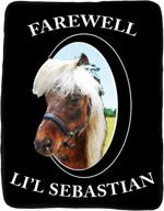 parks recreation farewell sebastian blanket logo