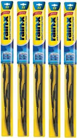 img 2 attached to 🌧️ Rain-X RX30222-5PK Weatherbeater Wiper Blade 22-Inches Pack of 5: Strong, Durable, and Long-lasting Performance