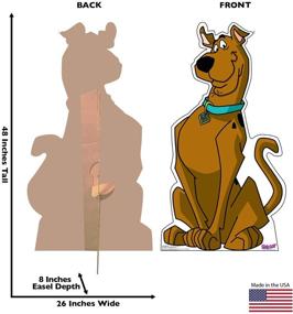 img 3 attached to 🐶 Scooby-Doo Mystery Inc. Life Size Cardboard Cutout Standup - Bring the Gang to Life!