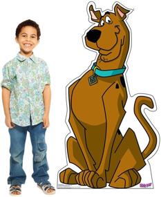 img 2 attached to 🐶 Scooby-Doo Mystery Inc. Life Size Cardboard Cutout Standup - Bring the Gang to Life!