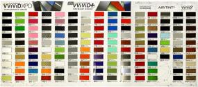 img 1 attached to 🚗 Complete Car Wrap Sample Booklet: VViViD Vinyl Enhancing Car Wraps